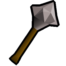 White mace