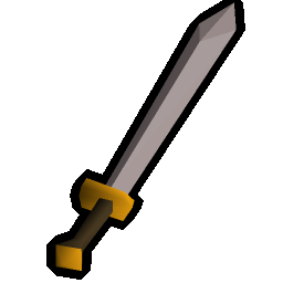 White 2h sword