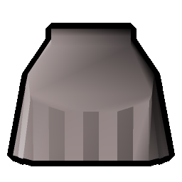 White plateskirt