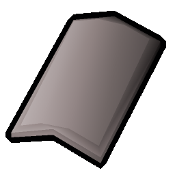 White sq shield