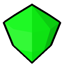 Green crystal