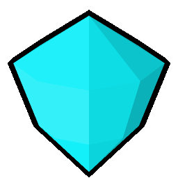 Cyan crystal