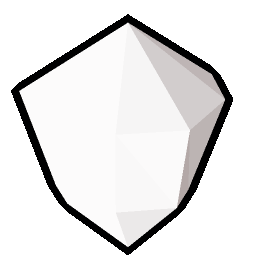 Fractured crystal