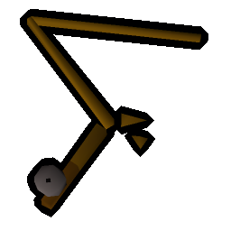 Broken fishing rod