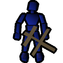 Blue marionette