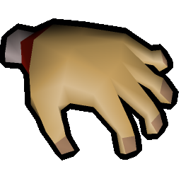 Sandy hand
