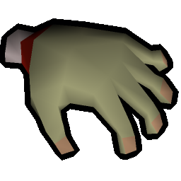 Beer soaked hand