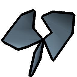Smashed glass