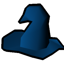 Blue hat