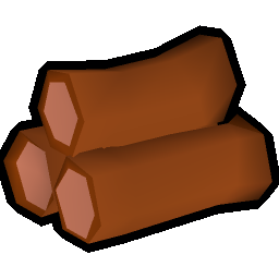 Red logs