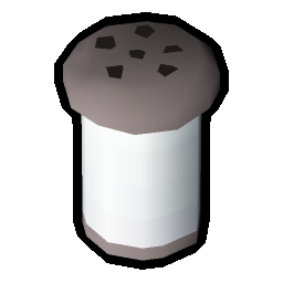 Empty spice shaker