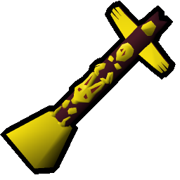 Gilded totem