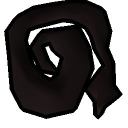 Snake over-cooked