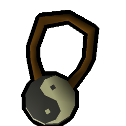 Yin yang amulet