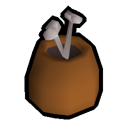 Bone in vinegar