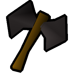 Iron thrownaxe