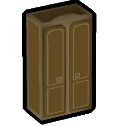 Teak wardrobe