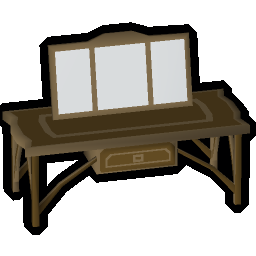 Fancy teak dresser