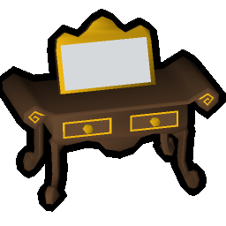 Gilded dresser