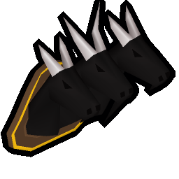 Gilded mounted head display