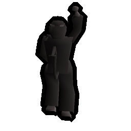 Imp statue