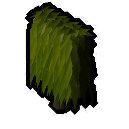 Tall box hedge