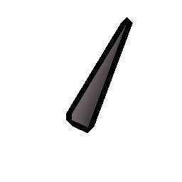 Steel dart tip