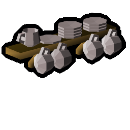 Wooden shelves 3