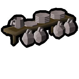 Teak shelves 1