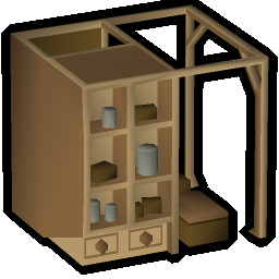 Oak larder