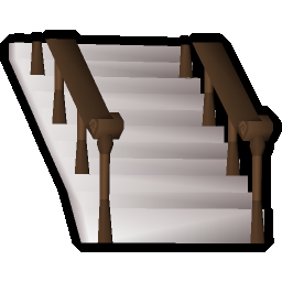 Marble staircase