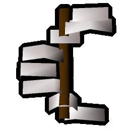 Marble spiral