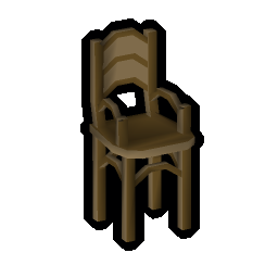 Teak armchair