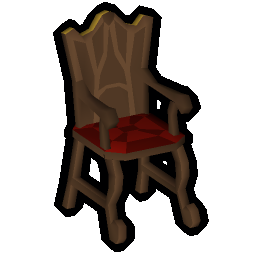 Mahogany armchair