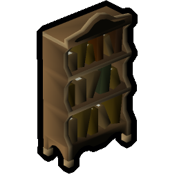 Oak bookcase