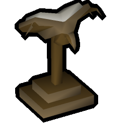 Teak eagle lectern