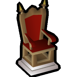 Oak throne