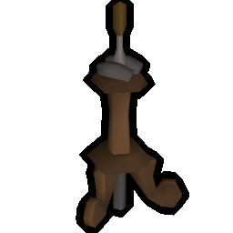 Mahogany lever
