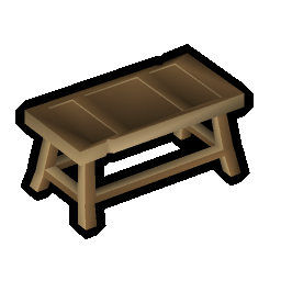 Oak workbench
