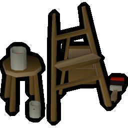 Shield easel
