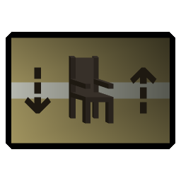 Crude chair