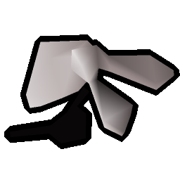 Bandana eyepatch (white)