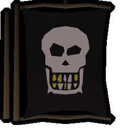 Gilded smile flag