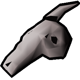 Strange skull