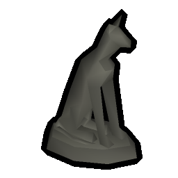 Stone statuette