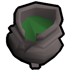Broken cauldron
