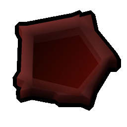 Red pentagon