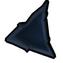 Blue triangle
