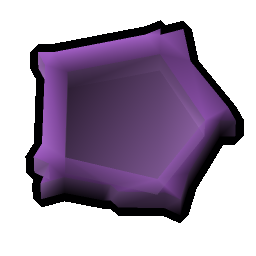 Violet pentagon