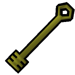 Large ornate key
